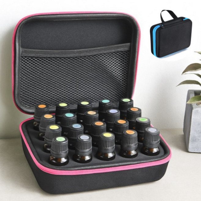 보스케 15ml 에센셜 오일 30구 하드케이스, 블루, 1개