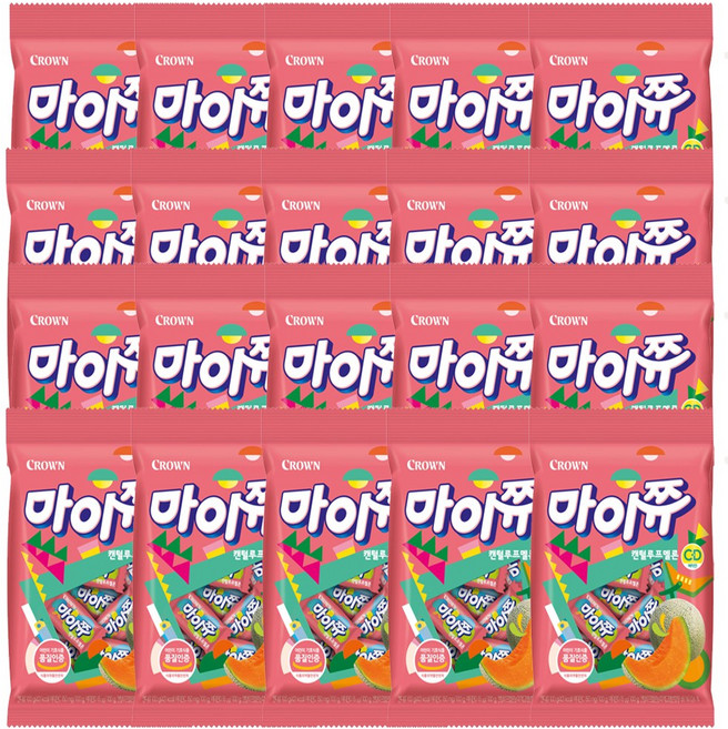 [DB유통]마이쮸 캔털루프멜론 100G, 20개