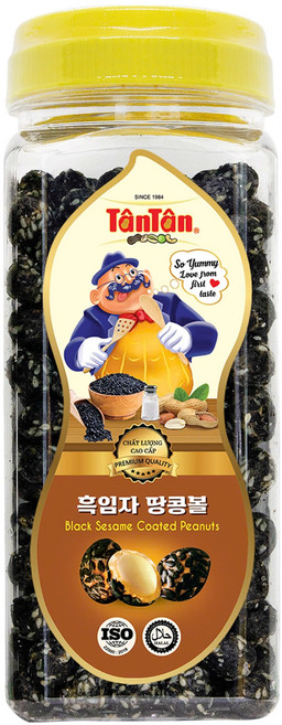탄탄 흑임자 땅콩볼, 6개, 240g