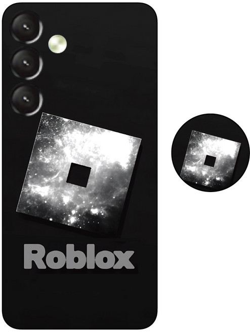 광카광카 로블록스 스마트톡 세트 핸드폰 범퍼 케이스 블랙18 roblox