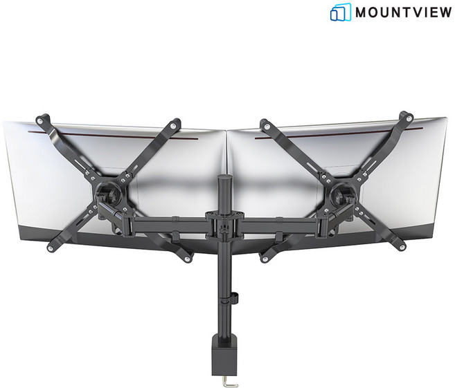 마운트뷰 티비 모니터 무베사 브라켓 15~27인치 MV-A78F, 1개, 블랙 [EW019]