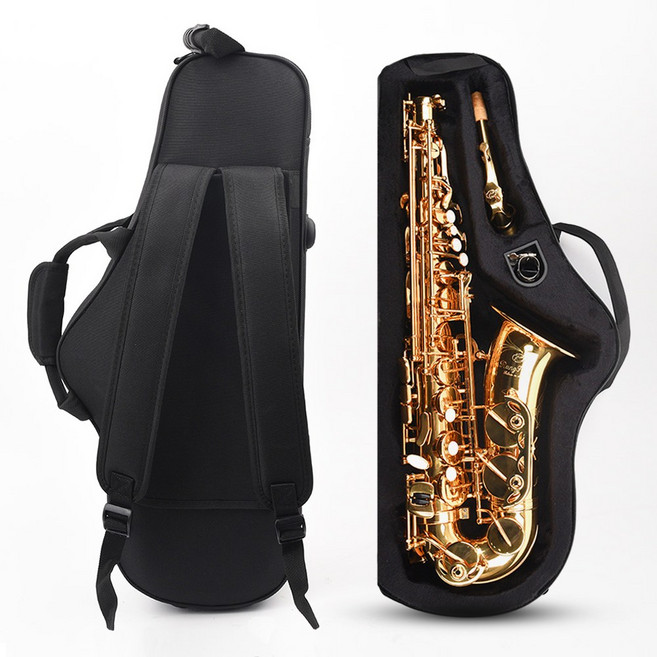 알토 테너 색소폰 가방 백팩 라이트 케이스 어깨 걸이 악기 보관함 Alto Tenor Saxophone Case Backpack, 알토 색소폰용, 1개