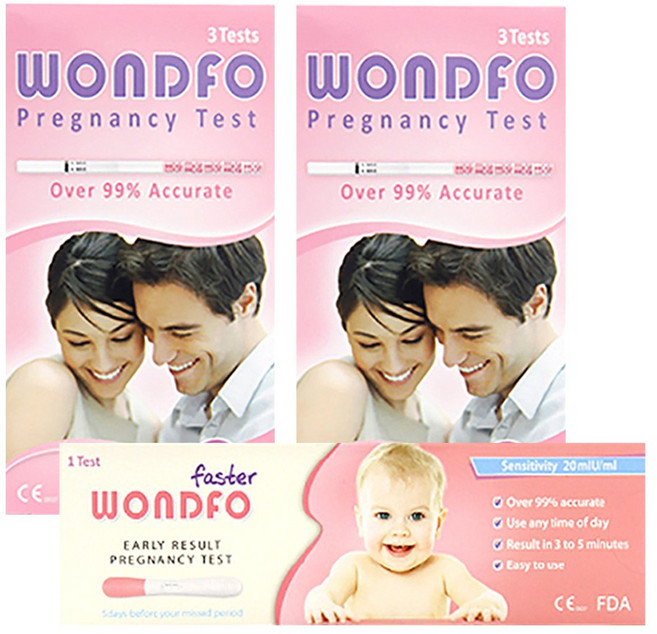 원포 임테기 3개입X2개+원포패스터 1개 임신테스트기