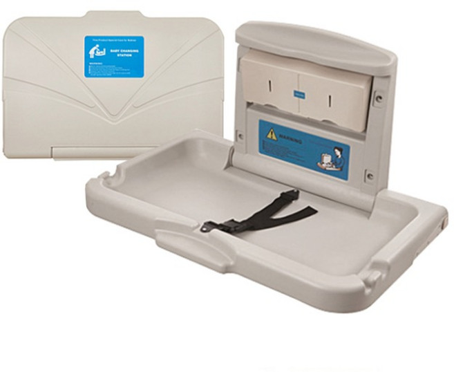 접이식 기저귀교환대 화장실 준공용 영유아 거치대 BNT110, 1개