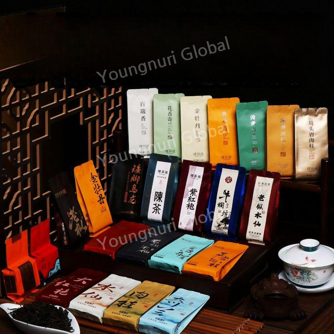 무이암차 24종 샘플러 대홍포 정암 육계 노총 수선 기란 홍차 시음 세트 (암차 도장 깨기 끝판왕), 199.2g, 8.3g, 1