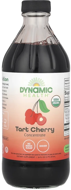 효과가 좋은 Dynamic Health 타트체리 농축물 유리잔 473ml(16fl oz) 고급제품, DynamicHealth타트체리농축물유리잔473ml16, 473ml - 쿠팡