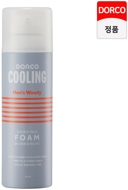 도루코 면도크림 쿨링쉐이빙폼 멘즈우디 210ml 쉐이빙폼, 1개
