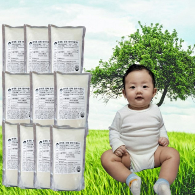 양평맑은물 한우사골육수 사골육수 곰탕 500g (알뜰세트) [원산지:국산], 10개
