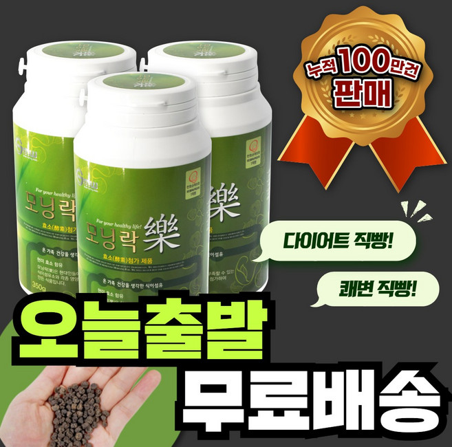 모닝락 차전자피 12+1개 추가증정 환 식이섬유 9130mg 효소 스푼포함 쾌변 차전차피 다이어트, 350g, 13개