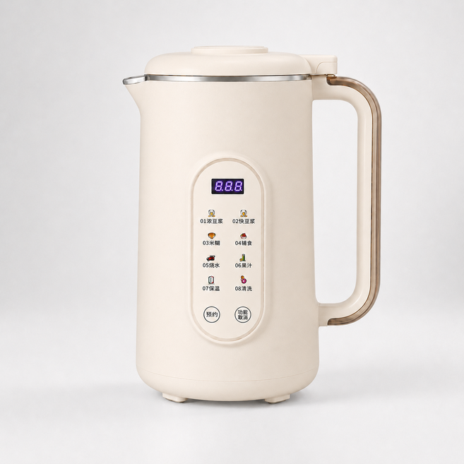 OKAECI 超靜音破壁豆漿機 OKC - 706 1600ML, 白色, 706&316材質