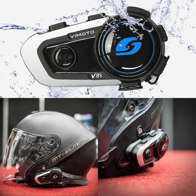 오토바이 블루투스 비모토 V8S 헬멧용 보증1년