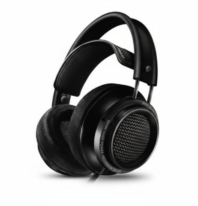 필립스 피델리오 오픈형 고성능 헤드폰, 라이트단일 색상, X2hr/phone