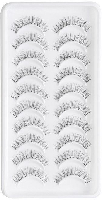 로이엘 러블리 10쌍 인조속눈썹 연마 끝가공 붙이기, 03. 러블리C, 1개