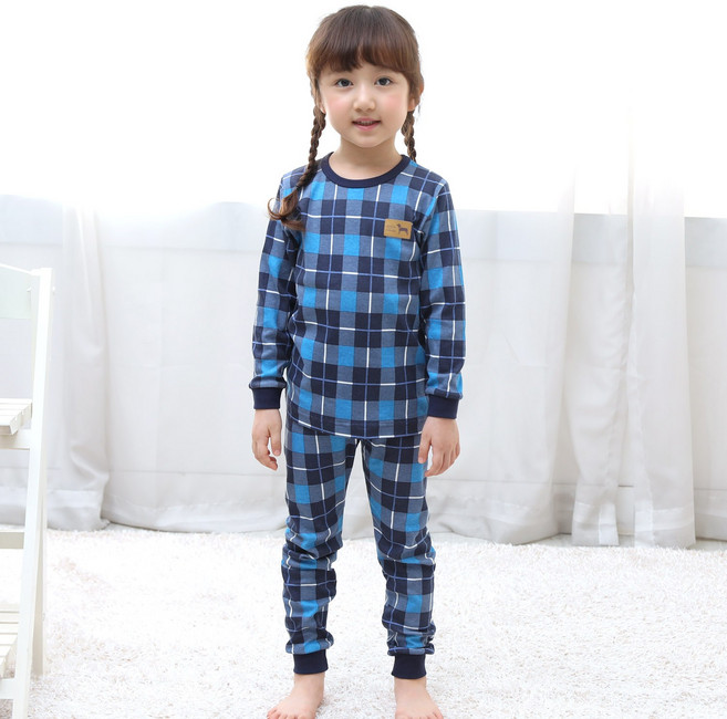 아동용 30수 후라이스 9부 면내의 상하의 세트