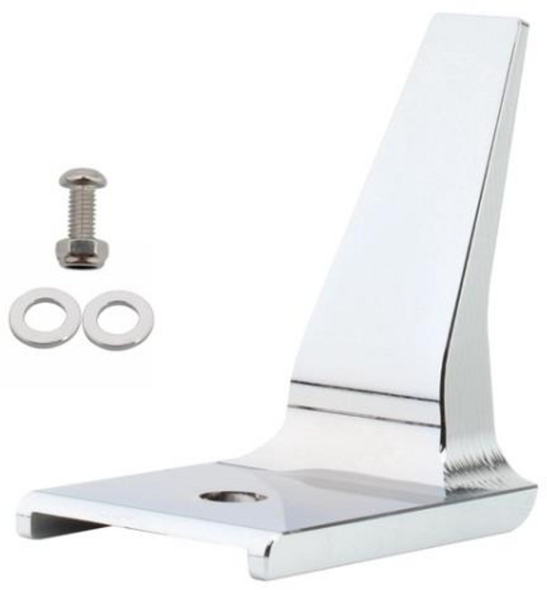 오토바이 스탠드 연장 키트 크롬 블랙 킥 할리 데이비슨 FLST 07-17 용, [01] Chrome, 1개