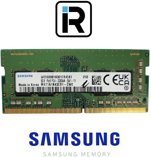 삼성전자 DDR4 8GB PC4-3200AA 25600 노트북 램 8기가, 1개