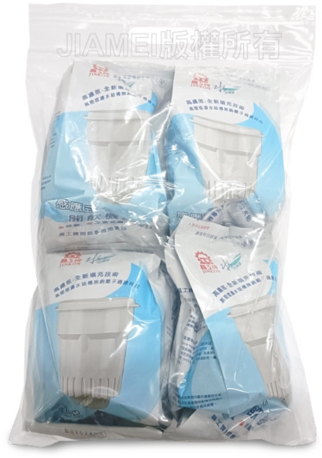 晶工牌 感應式開飲機專用濾心 CF-2524, 1個, 整袋包裝濾心x1(一袋共4顆濾心)