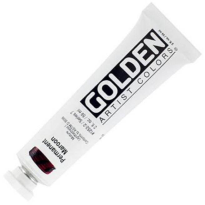 [골덴]헤비바디 아크릴물감 59ml 시리즈 7 (색상 선택), S7/4060/InterferenceRed