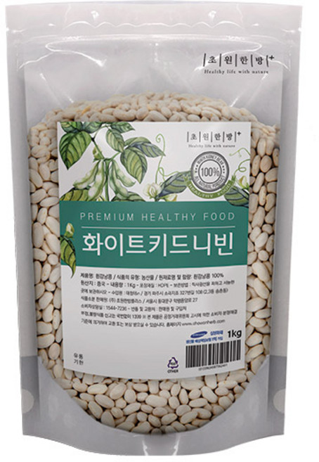 초원한방플러스 화이트 키드니빈 1kg 흰강낭콩, 1개