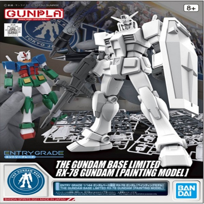 ENTRY GRADE 건담 페인팅 모델 RX-78, 1개