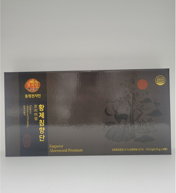 동원천지인 황제 침향단 프리미엄 쇼핑백 동봉, 30개, 3.75g