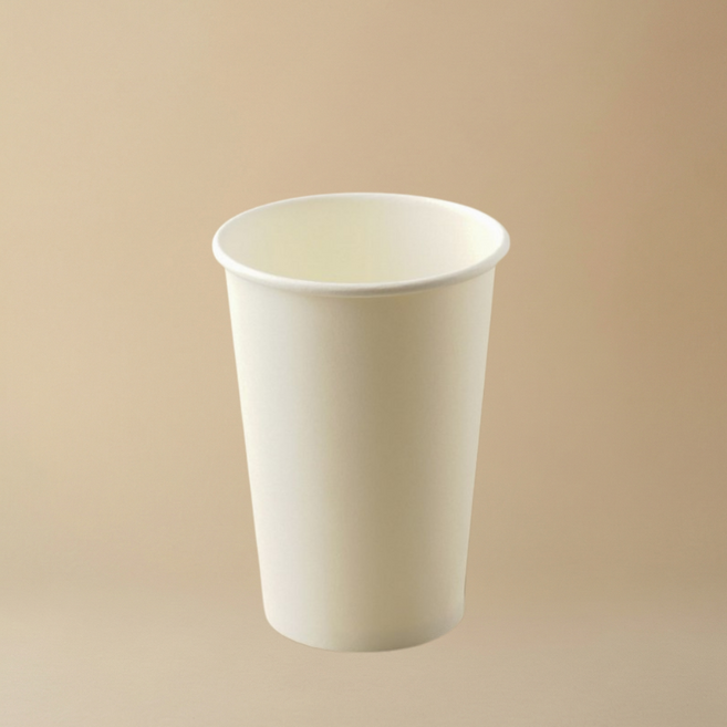 지구사랑 410ml 친환경 생분해 종이컵 일회용 컵 12oz, 2개, 50개