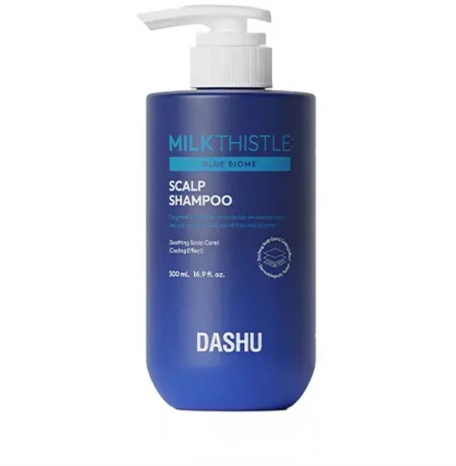 다슈 데일리 밀크씨슬 블루바이옴 스칼프 샴푸, 1개, 500ml - 쿠팡
