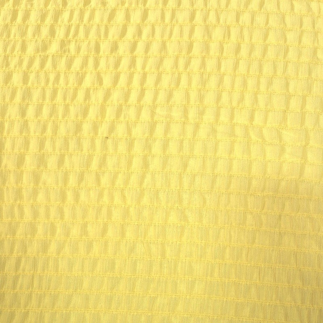 주름 자가드 레이스 원단, 1개, 앨리스 노랑