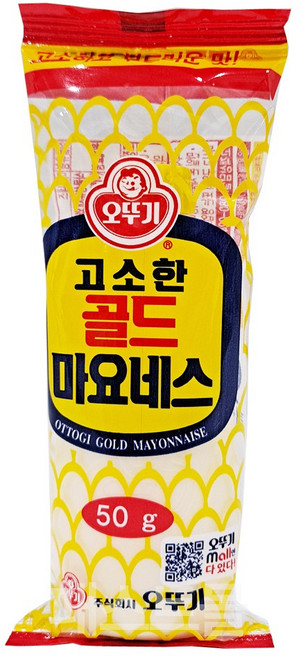 오뚜기 골드 고소한 마요네즈 50g 파스타/소스/드레싱, 1개