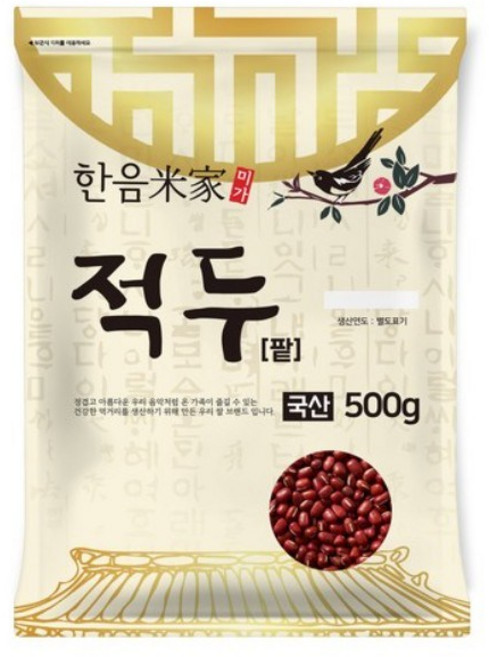 한음미가 적두 팥, 500g, 1개