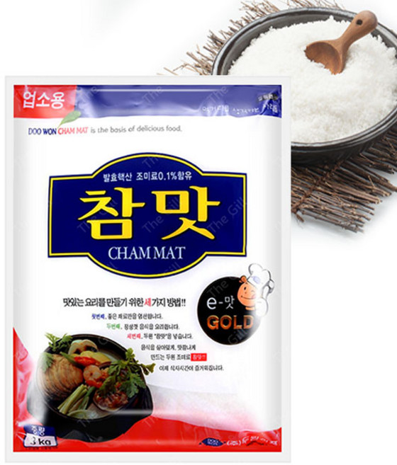 두원식품 참맛 발효조미료 식당용미원, 3kg, 3개
