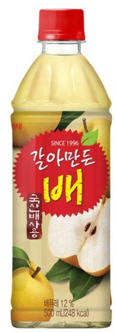 해태 갈아만든 배 500ml, 12개