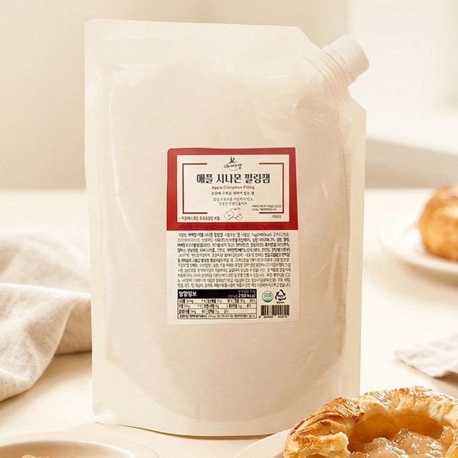 아빠랑 애플시나몬 필링잼 1kg, 1개