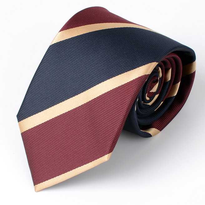 제이유 와인 에디션 스트라이프 넥타이 NM_0003