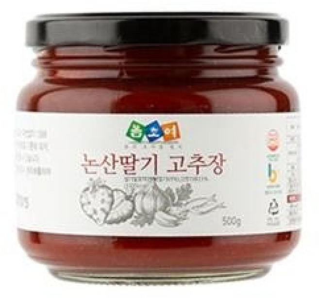 봄초여 봄초여 논산딸기 고추장, 1개, 500g