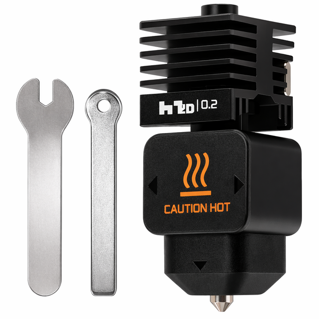 Lay1 뱀부랩 3D프린터 호환 경화강 노즐, 0.4mm, H2D/H2S