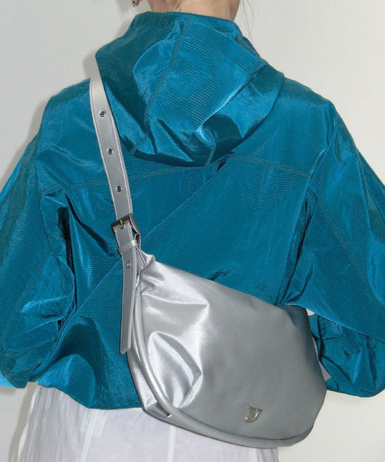 [여밈] medium onion bag (silver)