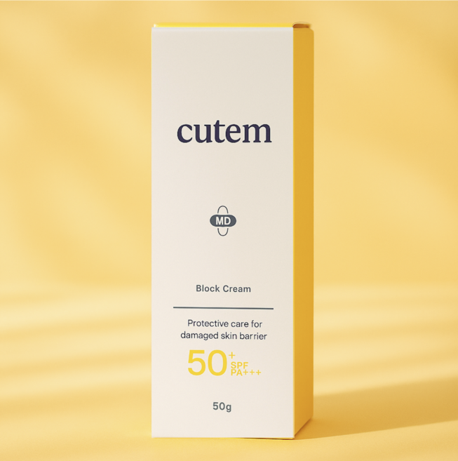 큐템 블록크림 MD (의료기기 썬크림+보습제) 50g, 1개