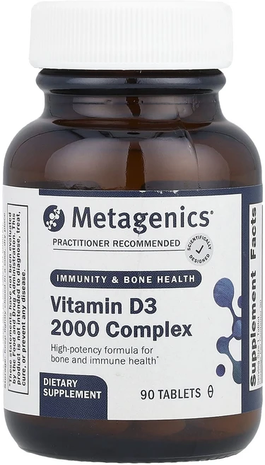 Metagenics 비타민D3 2000 복합체 90정, 1개 - 쿠팡