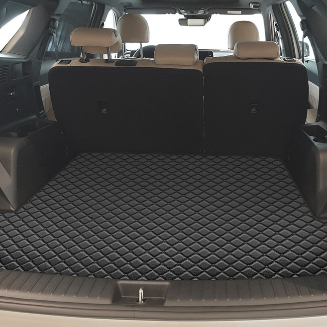 아이빌 신형퀼팅 4D 가죽트렁크매트 차박매트 전차종, 토스카휘발유