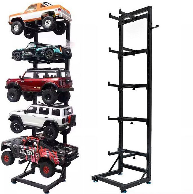 RC카 진열랙 자동차 전시장 장식장 보관대 수납선반, 1개