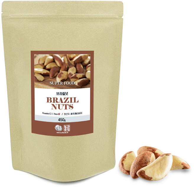 견과공장 햇 브라질너트 페루산 A등급 MD 최신통관 파격행사, 1개, 브라질너트 MD 450g