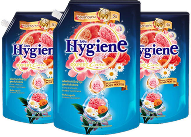 하이젠 퍼퓸 초고농축 섬유유연제 선키스 블루밍, 3개, 1L