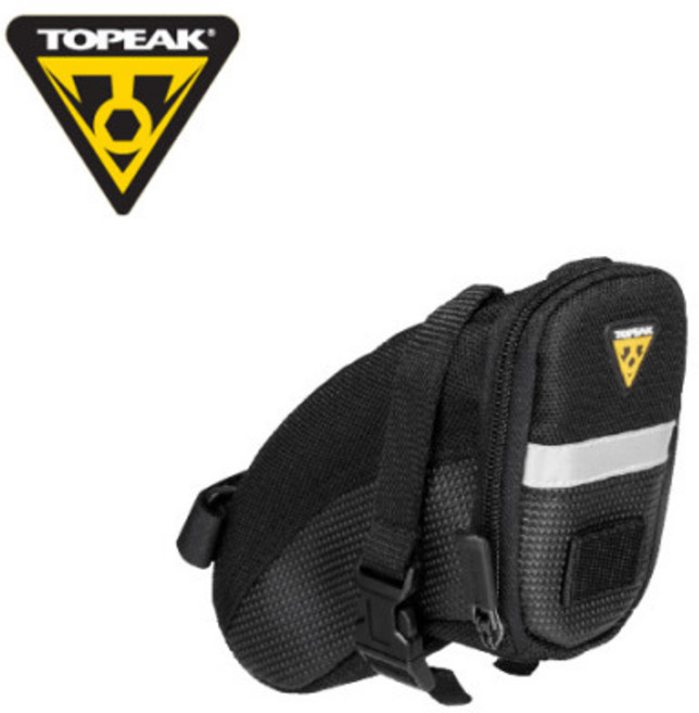 토픽 에어로 웨지 팩 스몰 벨크로스트랩 자전거안장가방, 1개