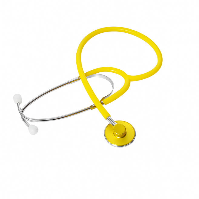 야마수 단면 청진기 110 병원 간호사 실습용, 옐로우