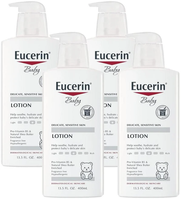 Eucerin 유세린 베이비 로션 400ml x4팩 - 쿠팡
