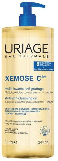 URIAGE 프랑스 정품 유리아쥬 제모스 C8+ 가려움 방지 클렌징 오일 1L, 1개