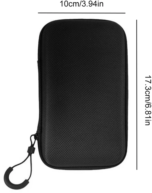 Protable 운반 케이스 Anti-Drop 여행용 보호 Anbernic RG40XXV/RG40XXH/RGB20SX 용 충격 방지 게임 콘솔, 01 Black