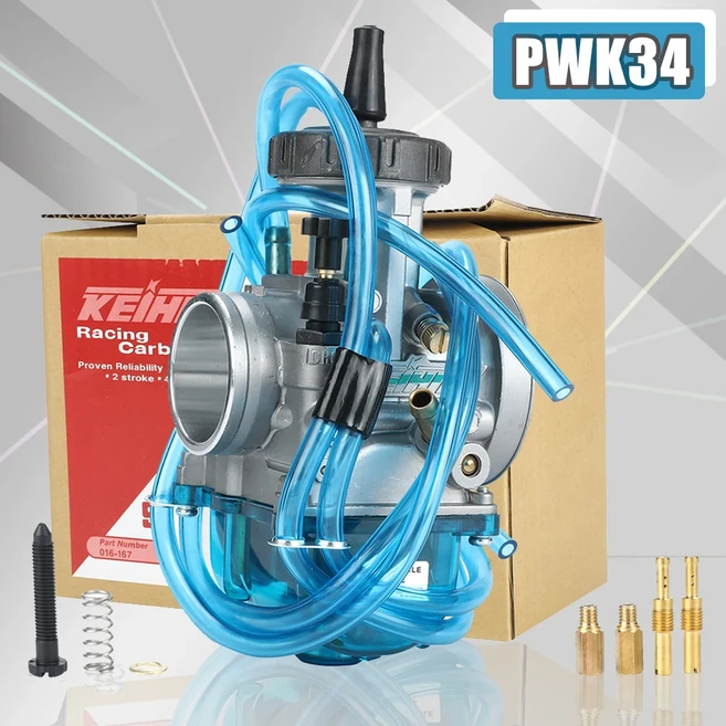 오토바이 카브레타 PWK 33 42mm 레이싱 부품 스쿠터 KEIHI 더트 자전거 ATV 파워 제트 250cc 사용