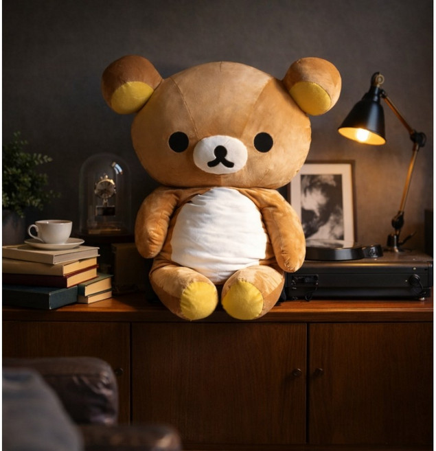 산엑스 리락쿠마 특대 인형 대형인형 큰인형 빅사이즈인형 2XL 일본 정품 MR76301